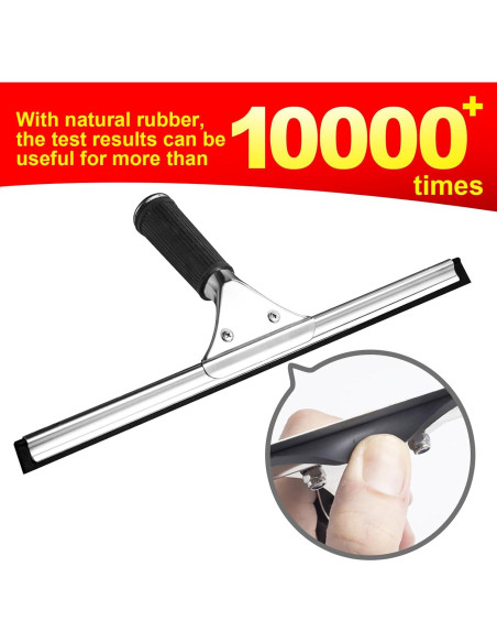 Limpiador de Ventanas MRDARENSU 35.56 cm con Raspador