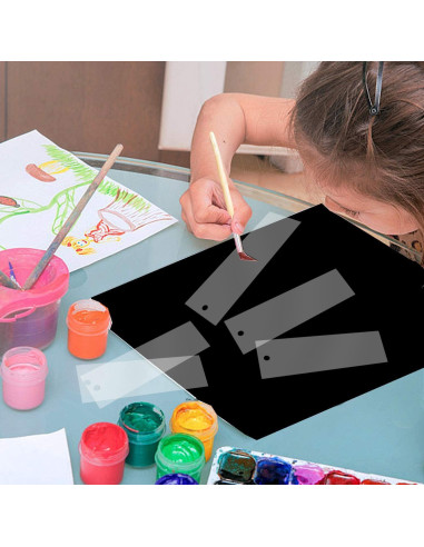 Marcadores de Libro Acrílicos Transparentes BetterJonny 20Pcs