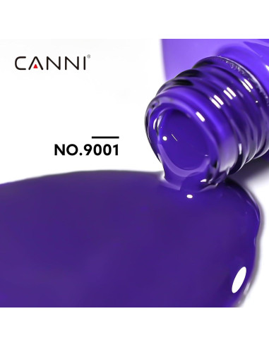 Esmalte en Gel CANNI Azul Real 9ml - Alta Pigmentación