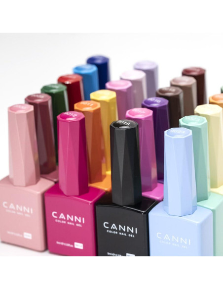 Esmalte en Gel CANNI Azul Real 9ml - Alta Pigmentación
