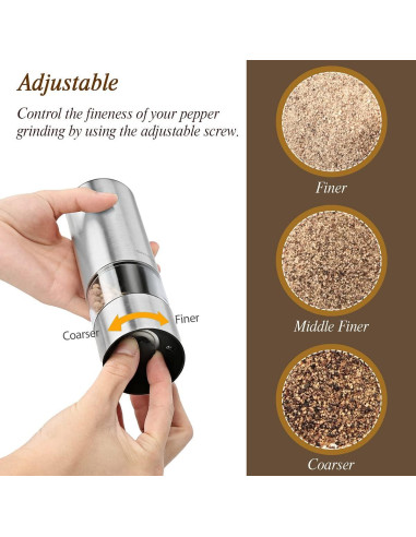 Conjunto de Molinillos Eléctricos SIMPLETASTE Automáticos 2 Piezas