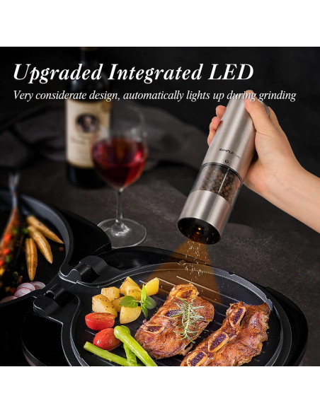 Conjunto de Molinillos Eléctricos SIMPLETASTE Automáticos 2 Piezas