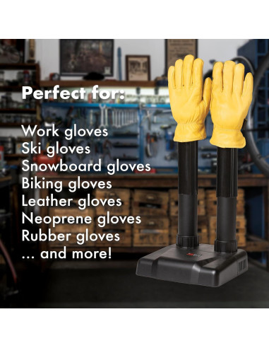 Tuberías de Secado para Guantes JobSite - Rápido y Eficaz