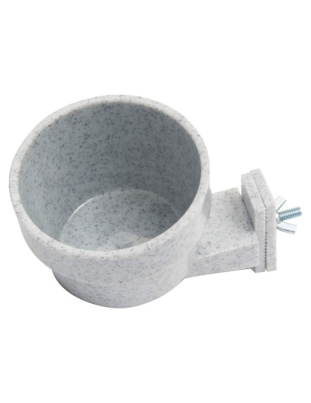 Tazón de Agua Lixit 0.3L para Perros y Mascotas - Jaula Colgante