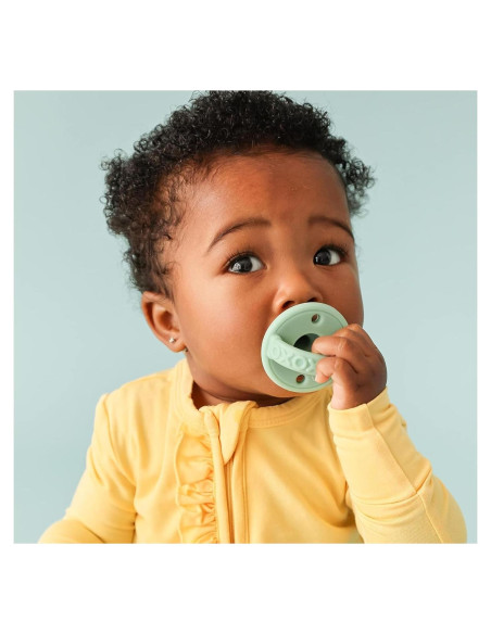 Chupete de Silicona Nuby 2 Paquete Tetina Cereza 0+ Meses