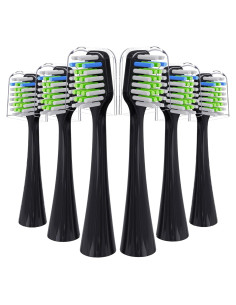 Cabezas de Repuesto para Cepillos Waterpik DenSecc 6 Unidades