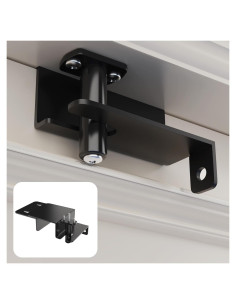 Cerradura Superior Ajustable de Seguridad para Niños - Negra