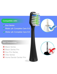 Cabezas de Repuesto para Cepillos Waterpik DenSecc 6 Unidades 2