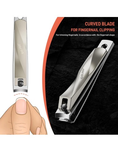 Cortauñas para Pies BEZOX - Acero Inoxidable, Ergonomico