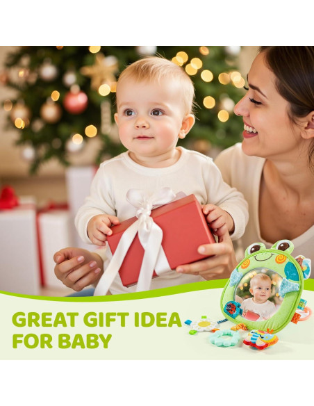 Juguete Colgante para Cochecito Jollybaby Rana Espejo 20.8x14.9cm Juguete Colgante para Cochecito Jollybaby Rana Espejo 20.8x14.9cm