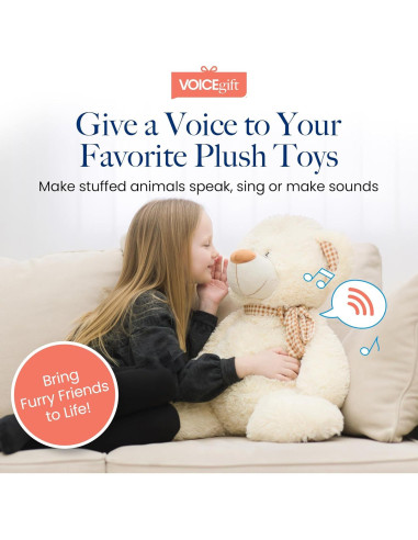 Grabador de Voz Mini-Me VoiceGift - Paquete de 2, 60 Segundos