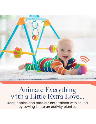 Grabador de Voz Mini-Me VoiceGift - Paquete de 2, 60 Segundos