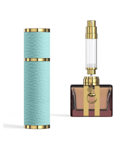 Botella de Perfume Rellenable FENHON 5ml Azul A Prueba de Fugas