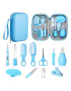 Kit de Cuidado para Bebés Lictin - 12 Piezas, Azul Bebé