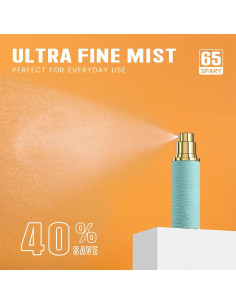 Botella de Perfume Rellenable FENHON 5ml Azul A Prueba de Fugas 2