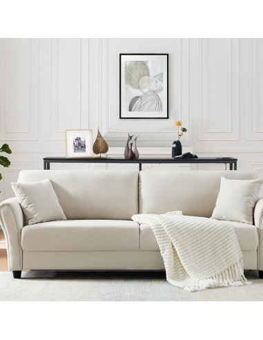 Mesa Consola Estrecha ELYKEN 5.9" con Salidas USB y Carga, Negro