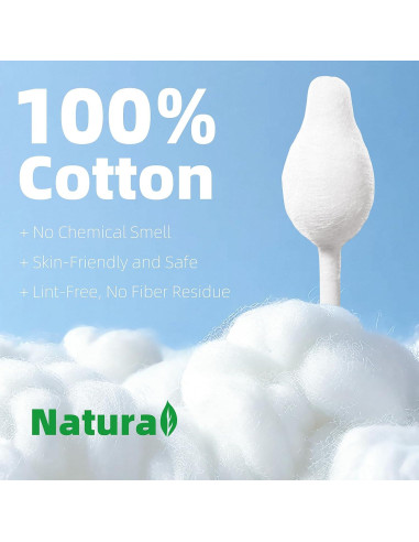 Hisopos de Algodón para Mascotas MEDUWEDU - 55 Unidades