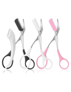 Tijeras para Cejas JIAKAI 3 Piezas con Peine Antideslizante