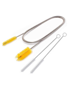 Cepillo de Drenaje Flexible Desin 169 cm con 2 Cepillos de 21 cm
