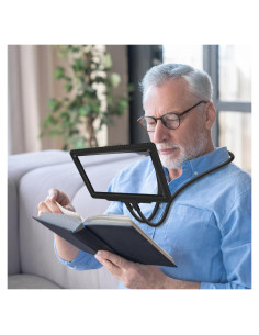 Lupa Manos Libres JUOIFIP 5X para Lectura y Manualidades