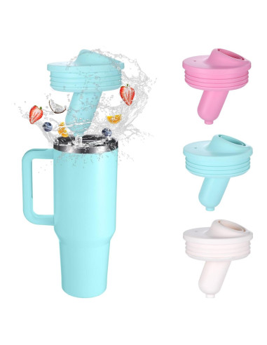 Adaptador de Vaso Hoohnnaa para Stanley 40 oz, Verde, BPA Free