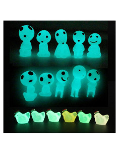 Accesorios Jardín de Hadas Qingo 10 Duendes Luminiscentes