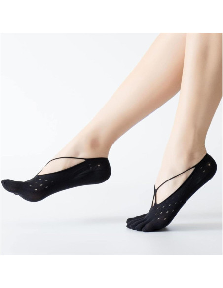 Calcetines Cortos de Dedos Antideslizantes Verdancy - 3 Pares