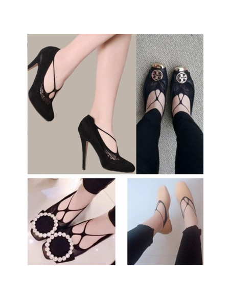 Calcetines Cortos de Dedos Antideslizantes Verdancy - 3 Pares