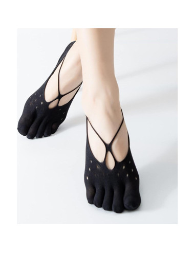 Calcetines Cortos de Dedos Antideslizantes Verdancy - 3 Pares