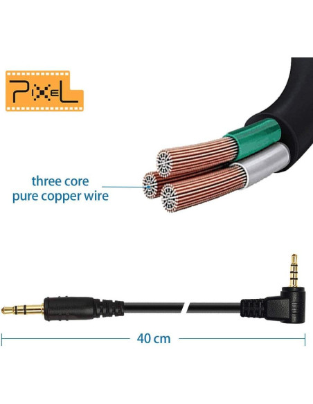 Cable de Disparo Remoto Pixel DC0 para Cámaras Nikon