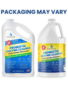Limpiador Probiotico Bastion 3.78L - Eliminador de Manchas y Olores 2