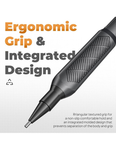 Conjunto de Lápices Mecánicos Nicpro 1.3mm Resistente al Agua