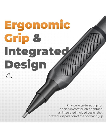 Conjunto de Lápices Mecánicos Nicpro 1.3mm Resistente al Agua