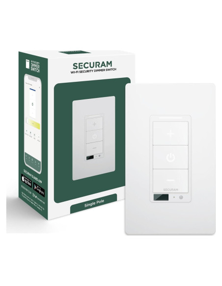 Interruptor de Luz Inteligente SECURAM con Sensor de Movimiento