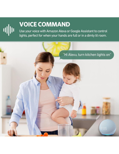 Interruptor de Luz Inteligente SECURAM con Sensor de Movimiento