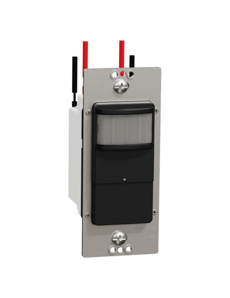 Interruptor de Luz Sensor de Movimiento Square D SQR73101BK 10A Negro