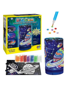 Kit de Luz Nocturna DIY Creatividad para Niños - Pintura de Diamantes