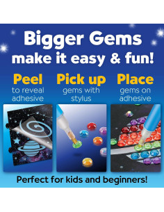 Kit de Luz Nocturna DIY Creatividad para Niños - Pintura de Diamantes 2