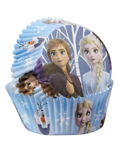 Tacas para Hornear Wilton Frozen 2 - 50 Piezas Desechables 2