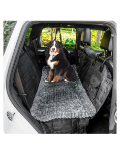 Alfombra Antideslizante para Perros TGODGPY 63x137 cm Gris