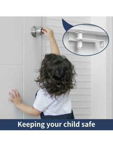 Cerradura Superior de Seguridad Dahuiby para Niños - Metal Duradero