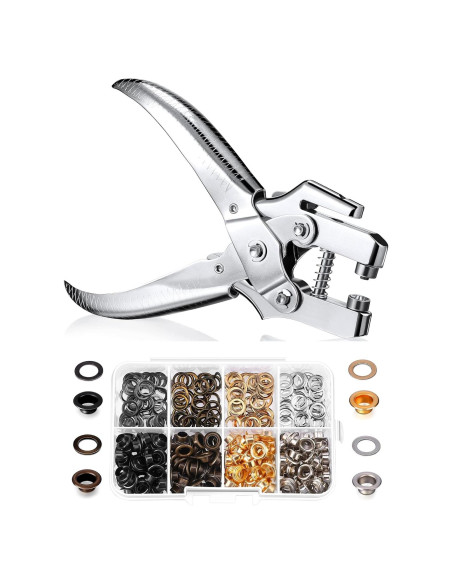 Kit de herramientas para ojales Honoson con 200 piezas