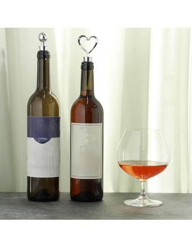 Juego de 4 Tapones de Corcho para Vino Classicseali