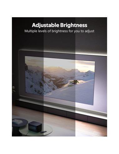 Tira de Luz LED COB 5M Blanca Fría USB Samsion 320 LEDs/M