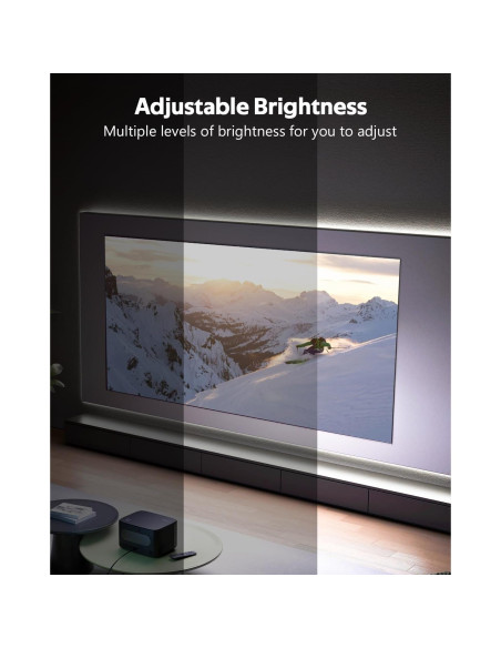 Tira de Luz LED COB 5M Blanca Fría USB Samsion 320 LEDs/M Tira de Luz LED COB 5M Blanca Fría USB Samsion 320 LEDs/M