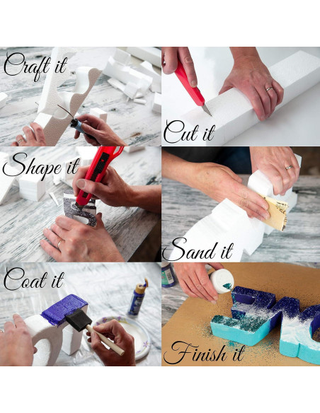 Bloque de Espuma Dura Silverlake 28x43x18 cm para Modelado