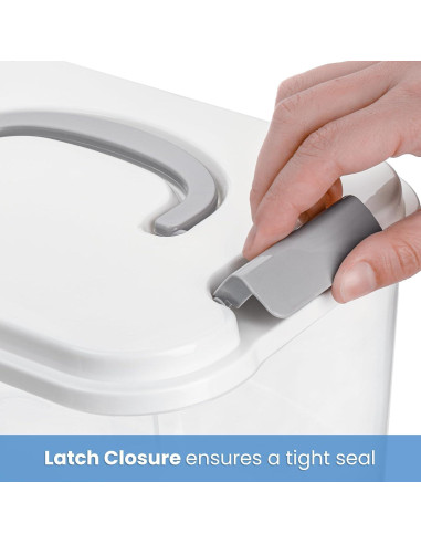 Contenedores de Almacenamiento Elsjoy 8 Piezas 5.5 Qt Plástico