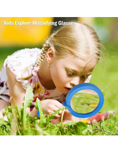 Lupa Jumbo Rongon para Niños 5X Aumento Azul 20.5 cm 2
