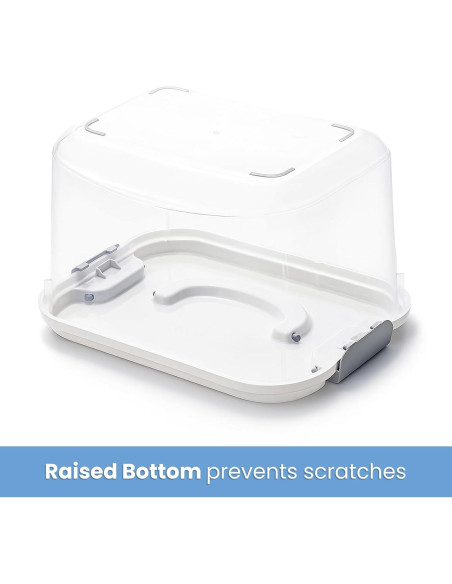 Contenedores de Almacenamiento Elsjoy 8 Piezas 5.5 Qt Plástico