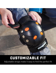 Conjunto de almohadillas BMX Mongoose para niños 8-14 años 2